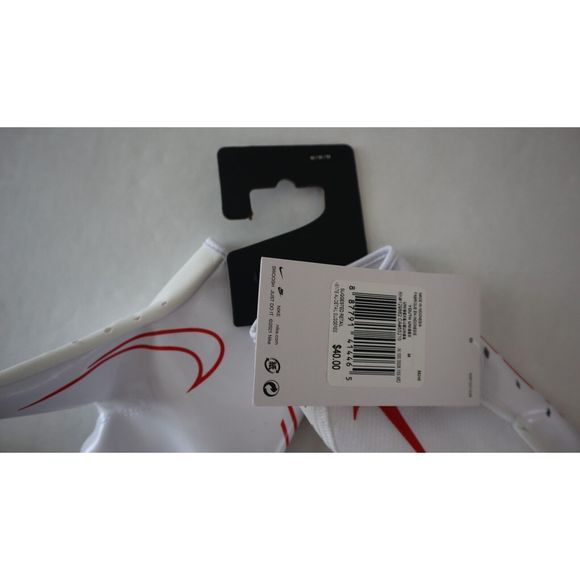 Nike Unisex Youth Sz Medium University Red/White Vapor Jet 7.0 Football Gloves - Picture 3 of 3